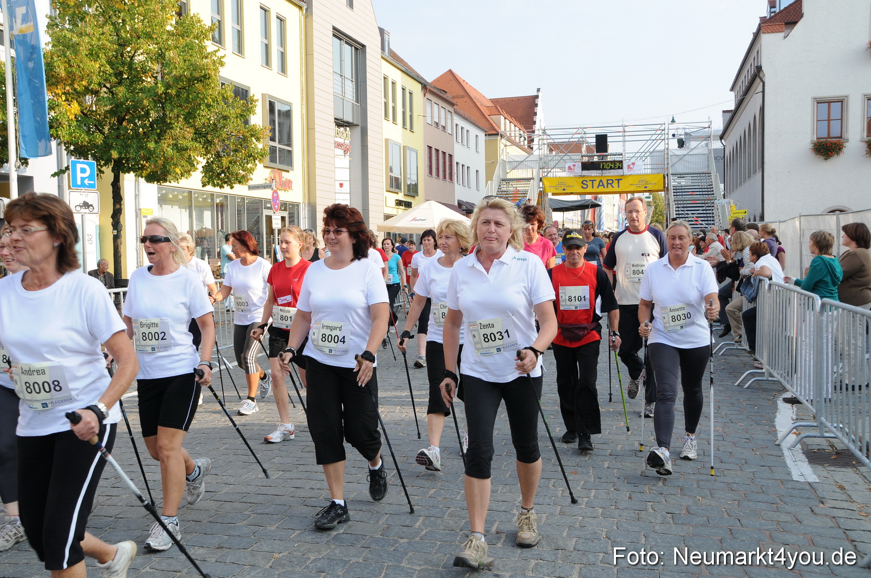 0012 Stadtlauf Neumarkt Nordic Walking 190909
